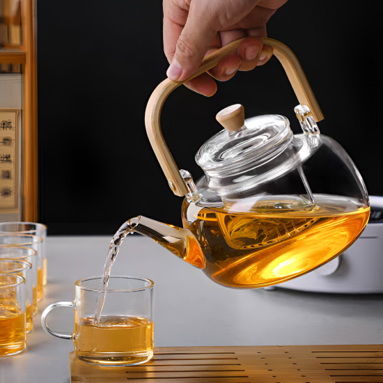 Glass Teapot 1 Liter